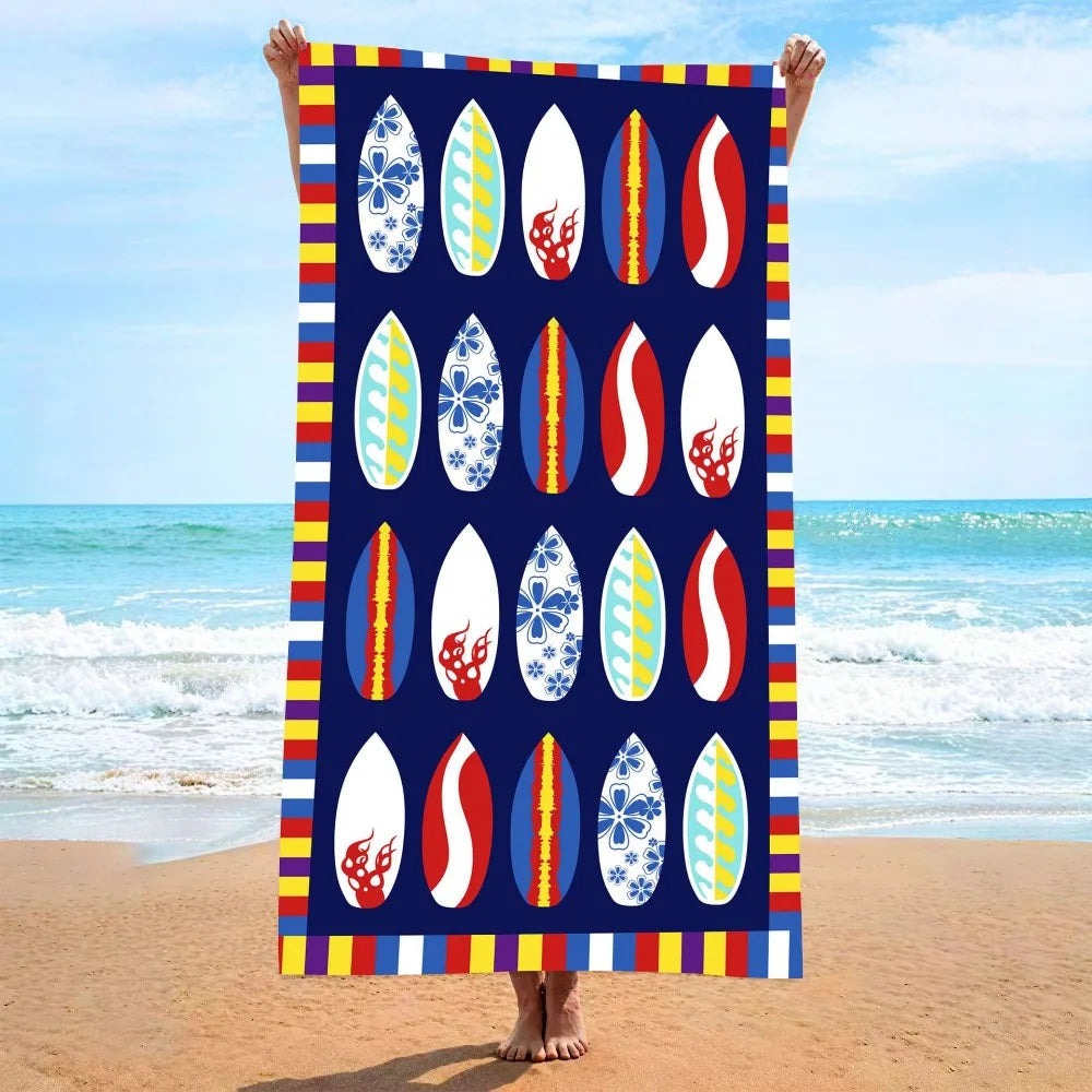 Microfiber Quick Drying Towels Beach Towel Mat Sports Travel Shower Gym Sea Portable for Game Swimming Sand Free Luxury Sweat