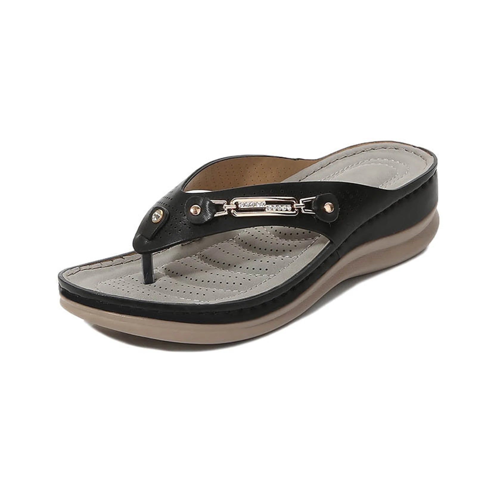 Women's Soft Cushion Flip Flops Thong Sandals Slippers Casual Orthotics Sandals