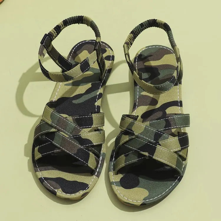 Chic Spring Essential: Women's Lightweight Flat Sandals with Easy-Fit Elastic Band, Perfect for All-Day Comfort and Style