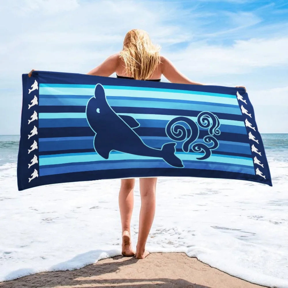 Microfiber Quick Drying Towels Beach Towel Mat Sports Travel Shower Gym Sea Portable for Game Swimming Sand Free Luxury Sweat