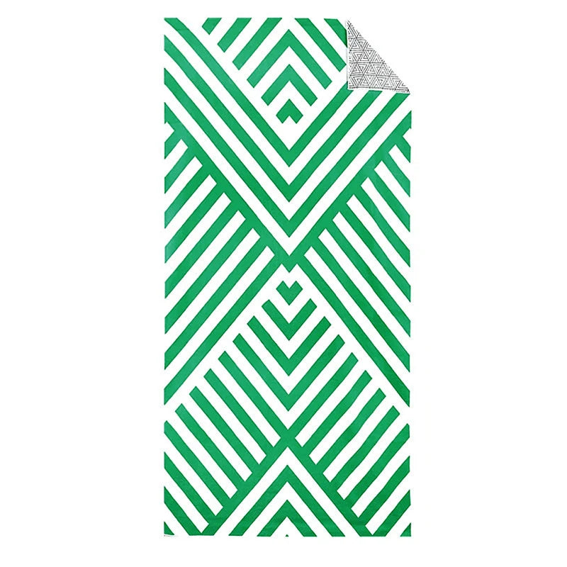 Beach Towel Quick Dry Sand Free Swimming Towel Absorbent Compact Beach Flower Print Blanket for The Swimming Sports Beach