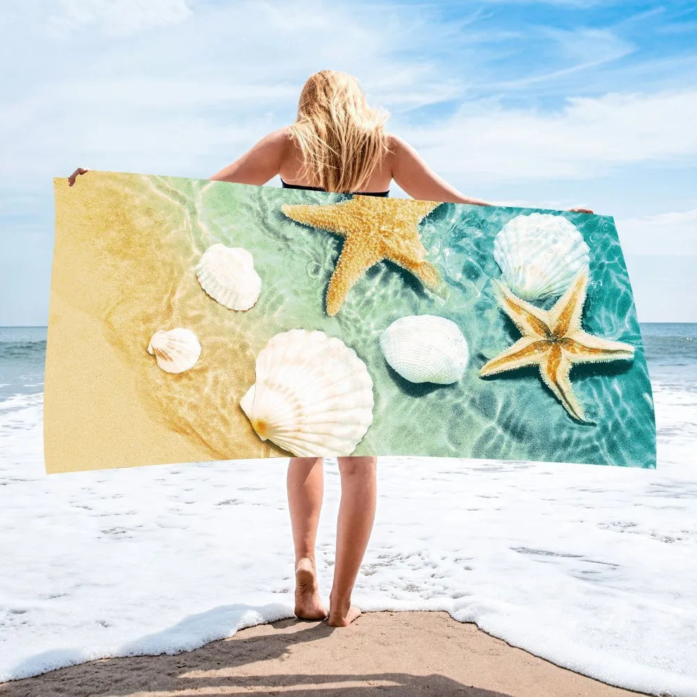 Microfiber Quick Drying Towels Beach Towel Mat Sports Travel Shower Gym Sea Portable for Game Swimming Sand Free Luxury Sweat