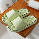 Ladies' summer home, indoor bathroom, bath, non slip slippers, new EVA material leakage, quick drying all season slippers