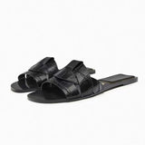2024 New Fashion Slippers Women Sexy Flat Sandals Casual Ladies Sand Beach Slippers Elegant Fish Mouth Slippers Women