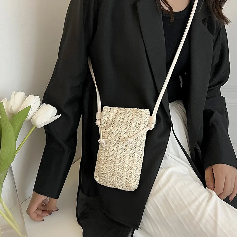 Fashion Women Mother And Child Bag Designer Women Handbag Large Popular Capacity Straw Tote Bag Beach Bag Casual bag