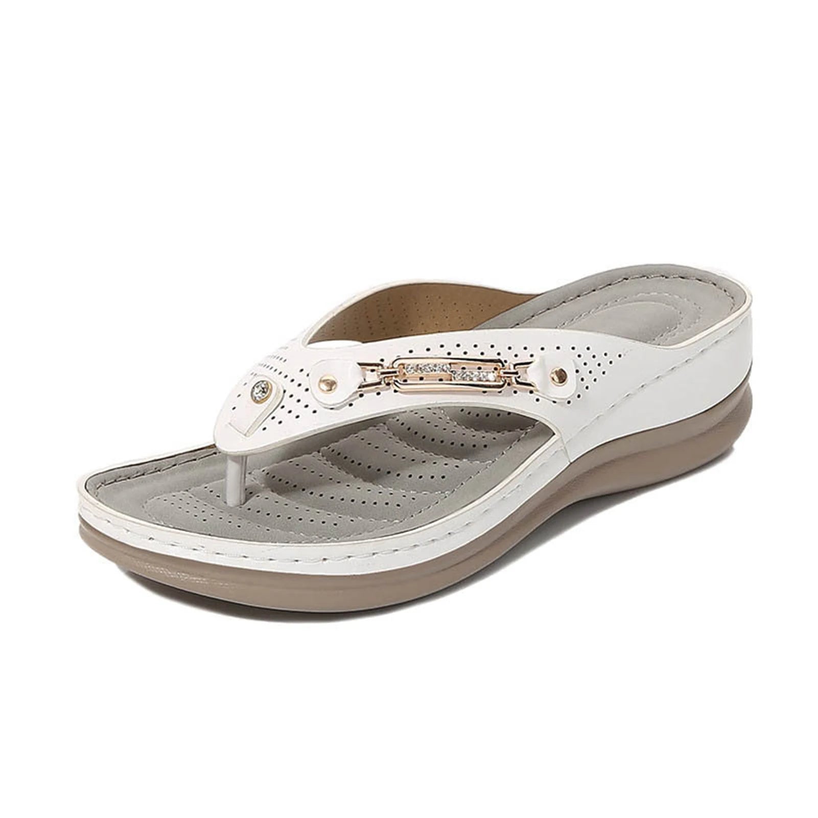 Women's Soft Cushion Flip Flops Thong Sandals Slippers Casual Orthotics Sandals