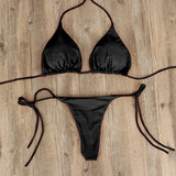 Sexy Bikinis Set Summer Brazilian Swimsuit Women Bra Thong Two Pieces Swimwear Beachwear Bathing Suit Beachwear Swimsuit Women